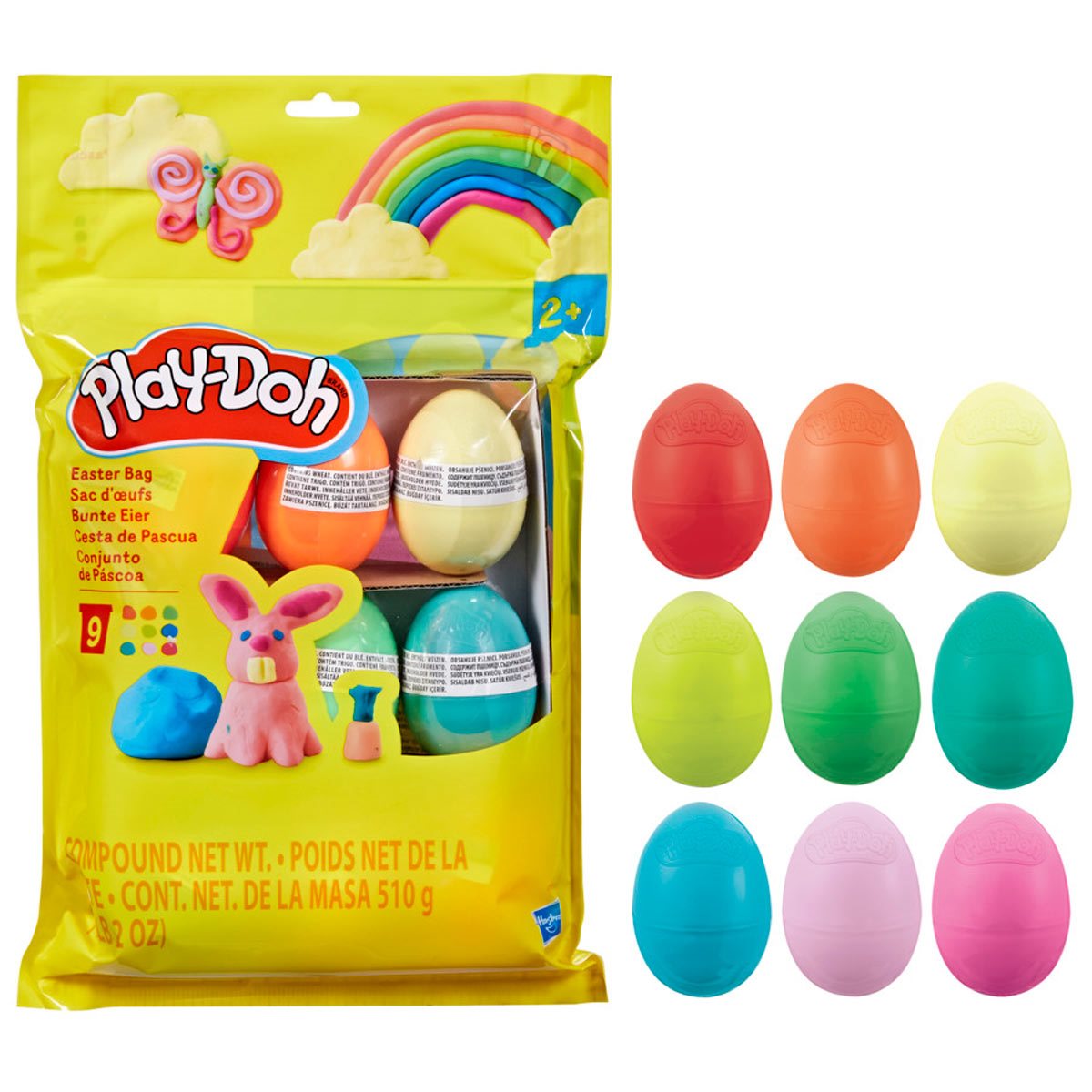 Play-Doh Easter Eggs Bag 9 Pack