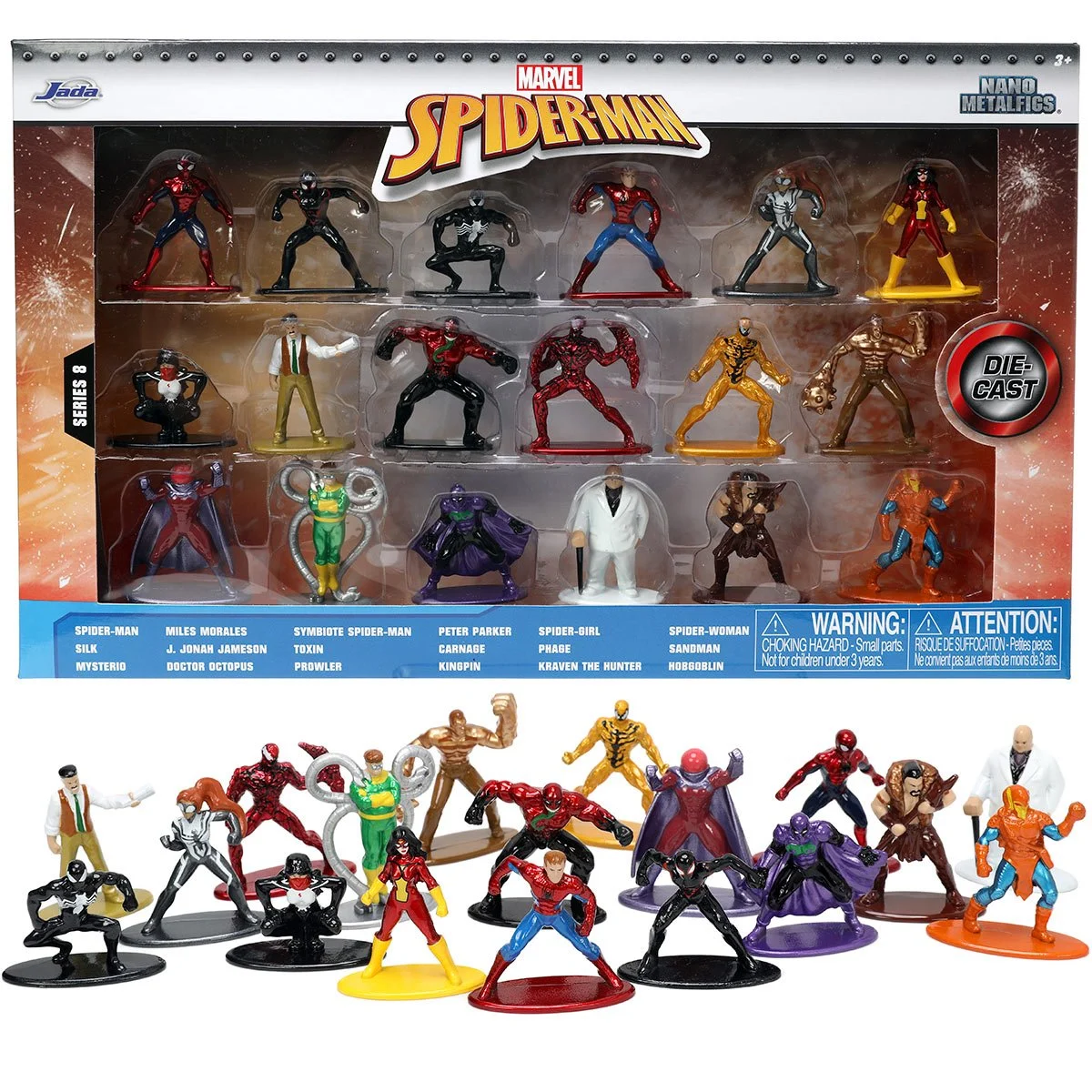 Marvel Spider-Man Nano MetalFigs Mini-Figure Wave 8 18-Pack 1 1023-marvel-spider-man-nano-metalfigs-mini-figure-wave-8-18-pack-1.webp