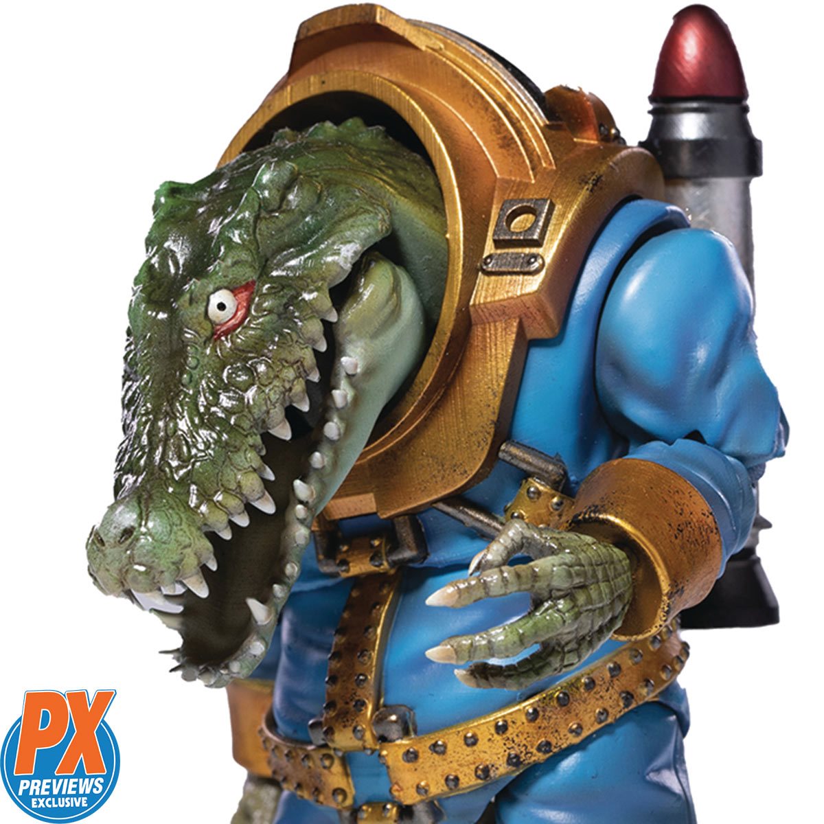 Judge Dredd Klegg Mercenary 1:18 Scale Exquisite Mini Action Figure - Previews Exclusive