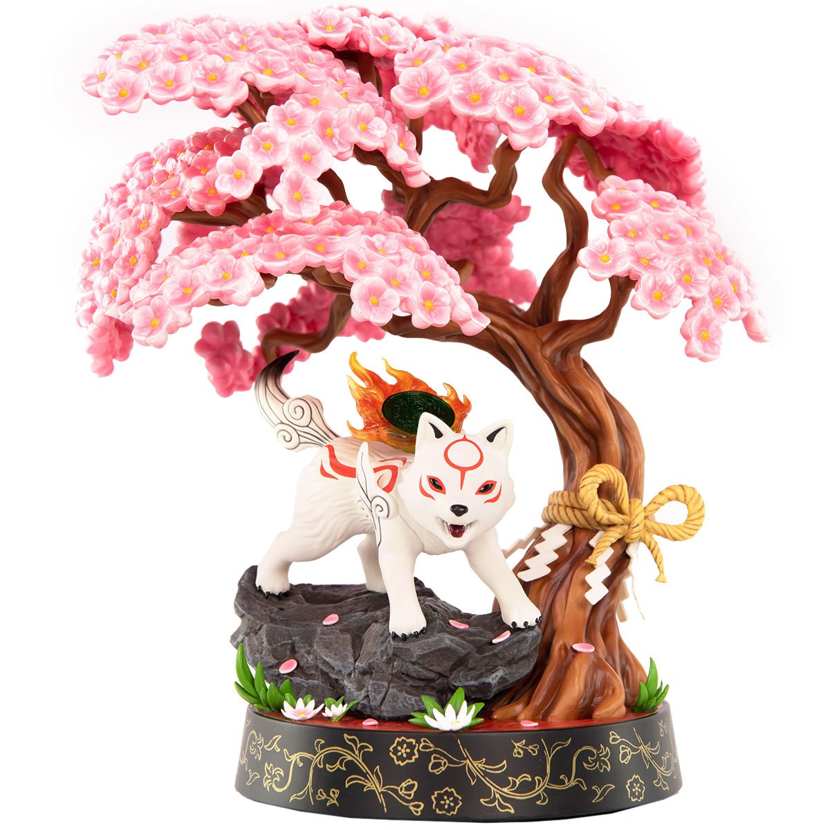 Okamiden Chibiterasu 10-Inch Statue