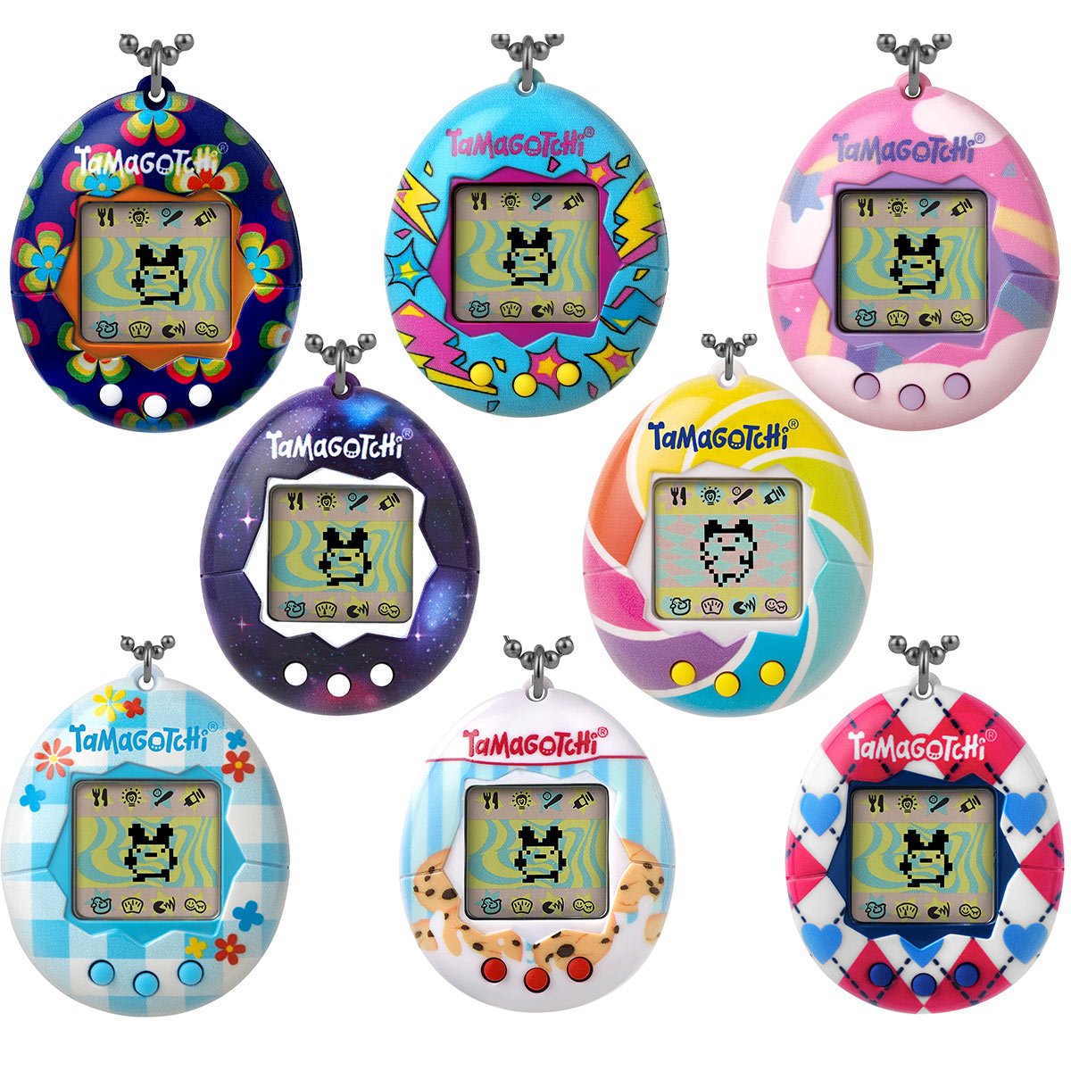 Tamagotchi Original Digital Pet 2025 Wave 2 Case of 8