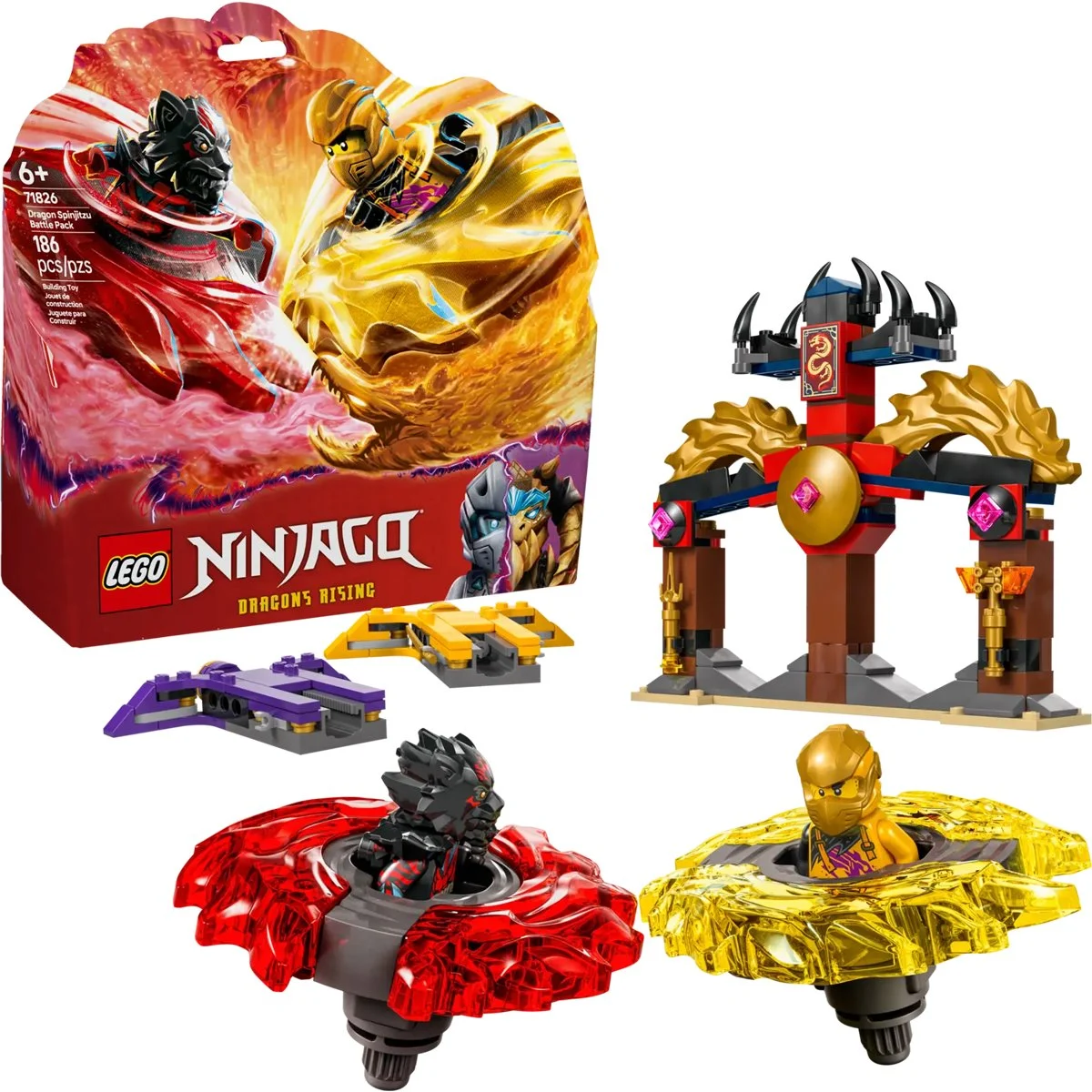 LEGO Ninjago 71826 Dragon Spinjitzu Battle Pack