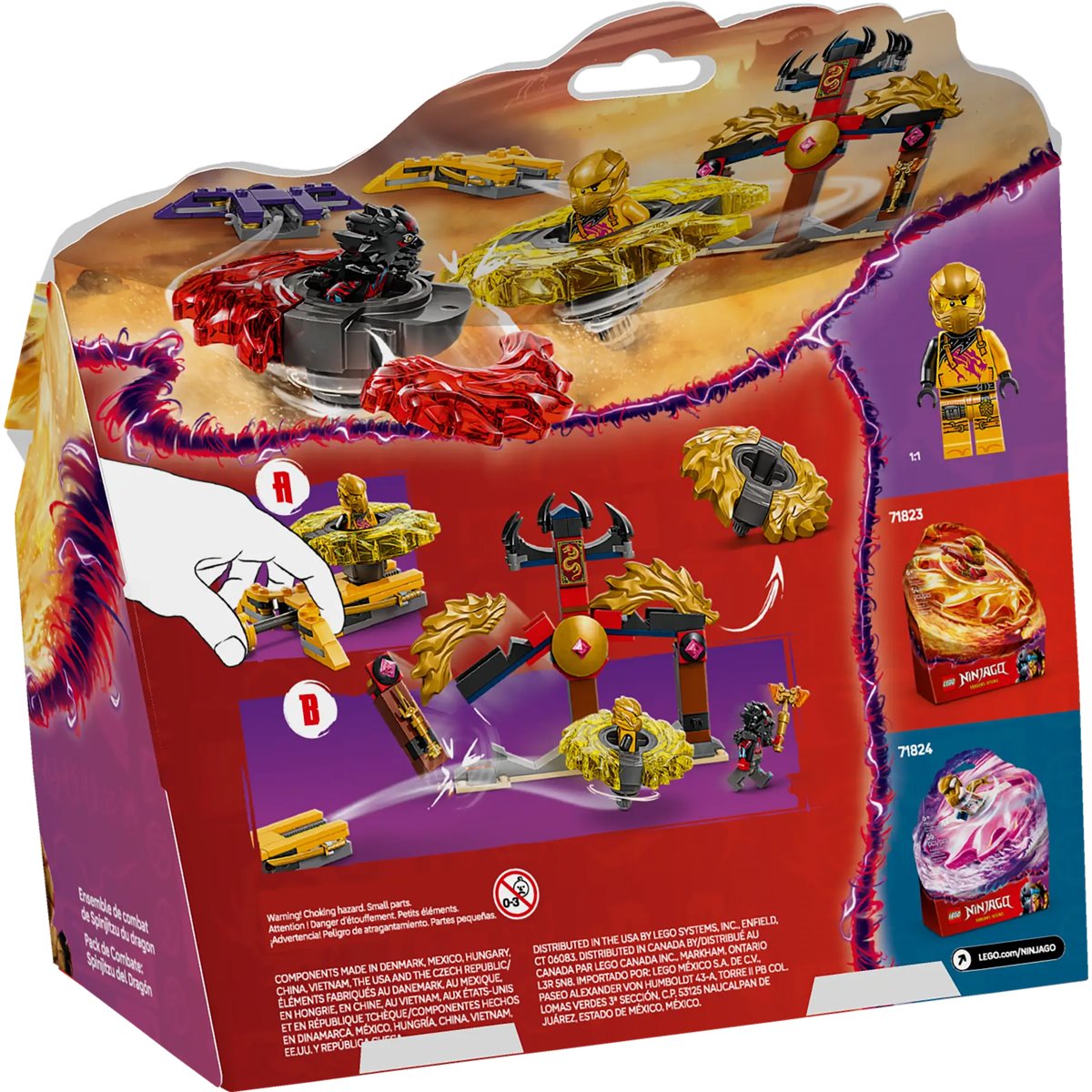 LEGO Ninjago 71826 Dragon Spinjitzu Battle Pack