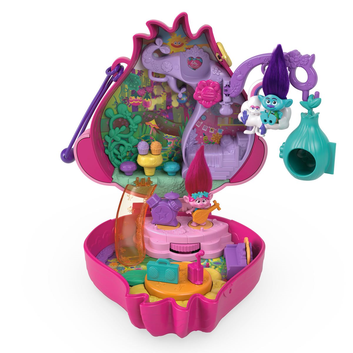 Polly Pocket Trolls Compact Playset