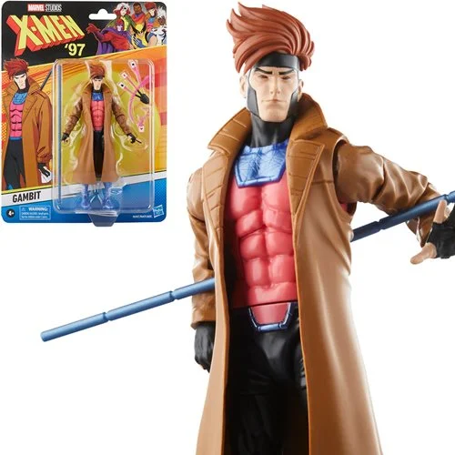 X-Men 97 Marvel Legends Gambit 6-inch Action Figure, Not Mint