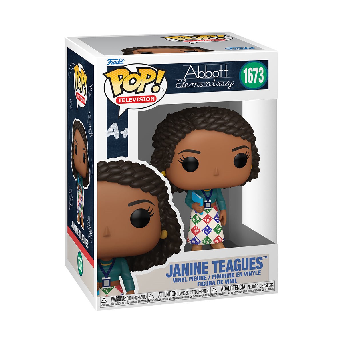 Abbott Elementary Janine Teagues Funko Pop! Vinyl Figure #1673