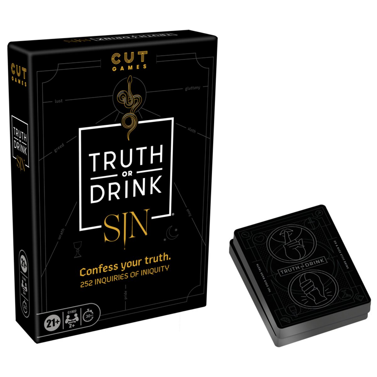 Truth or Drink: Sin Party Edition Game