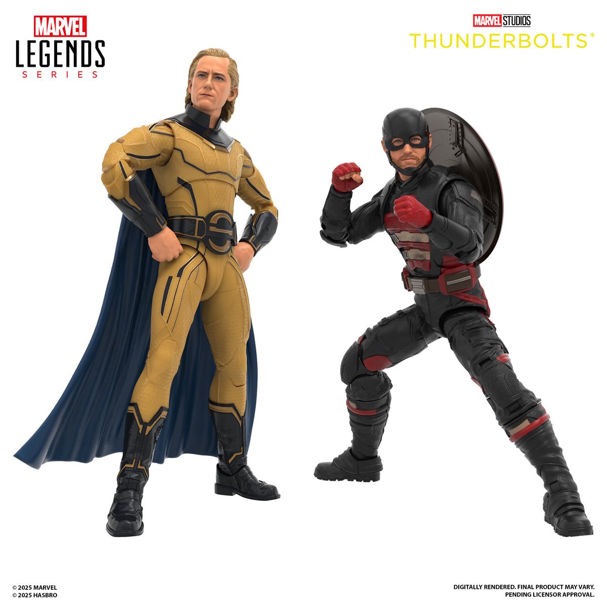 Thunderbolts Marvel Legends John F. Walker and Sentry 6-Inch Action Figures 2-Pack