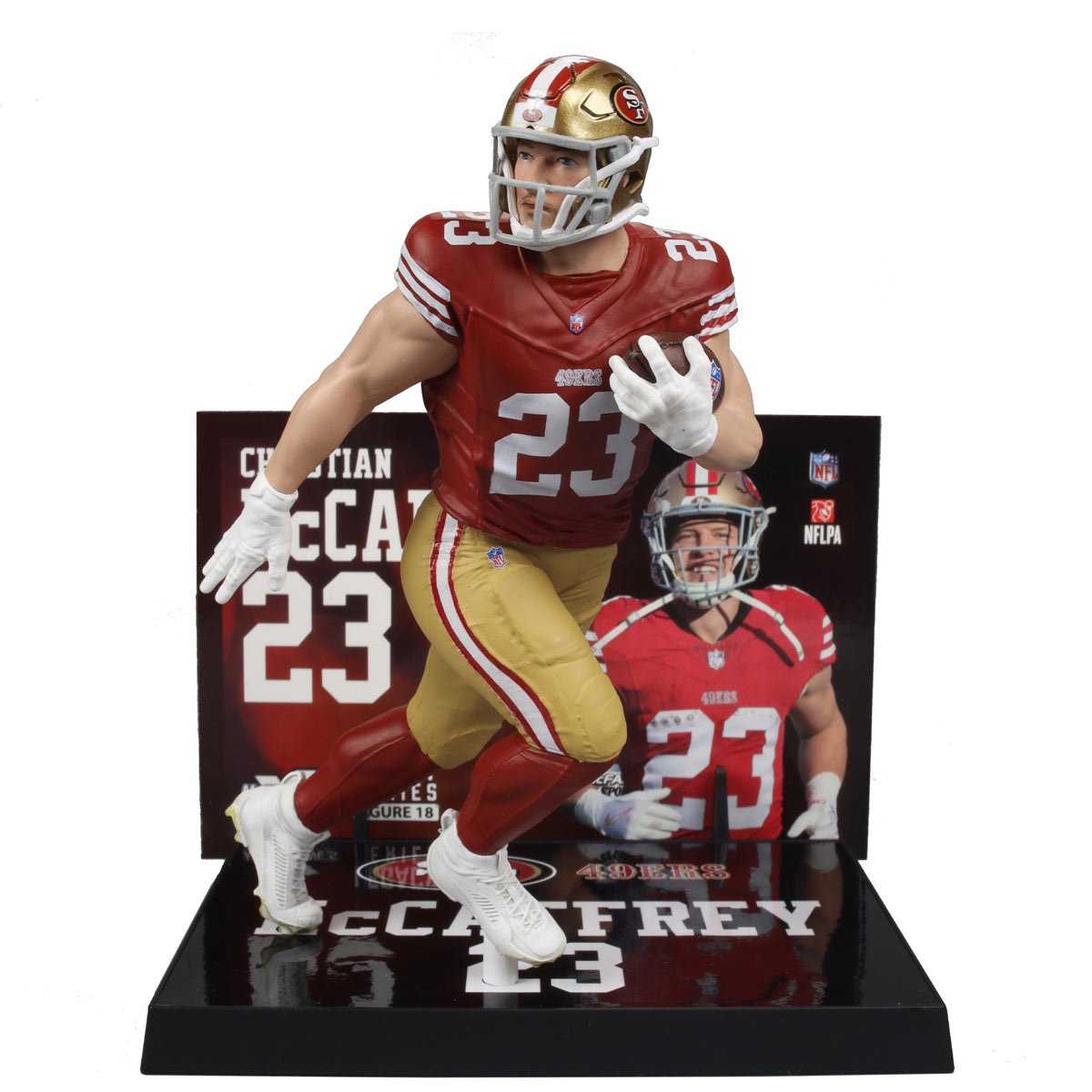 NFL SportsPicks 2024 Wave 2 San Francisco 49ers Christian McCaffrey 7-Inch Scale Posed Figure