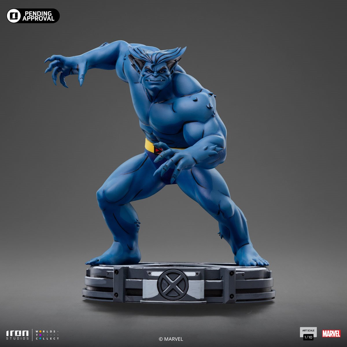 X-Men 97 Beast Battle Diorama Series 1:10 Art Scale Limited Edition Statue