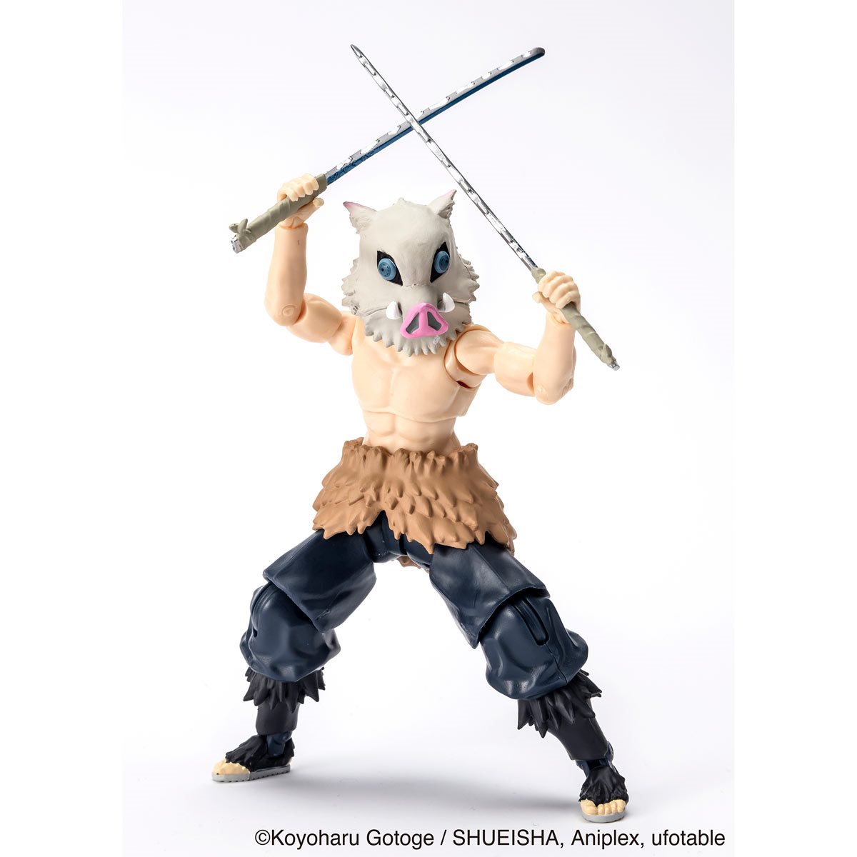 Demon Slayer: Kimetsu no Yaiba Ultimate Legends High Definition Inosuke Hashibira Action Figure
