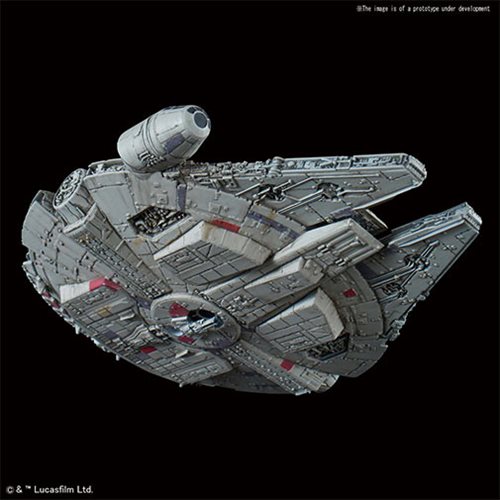 Star Wars Empire Strikes Back Millennium Falcon 015 Ver. 1:350 Scale Vehicle Model Kit