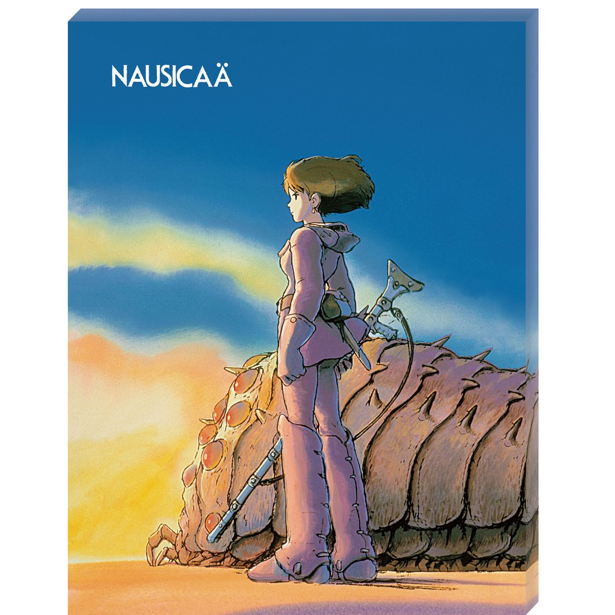 Nausicaa of the Valley of the Wind Ohmu and Nausicaa Artboard Canvas Style 366-Piece Jigsaw Puzzle