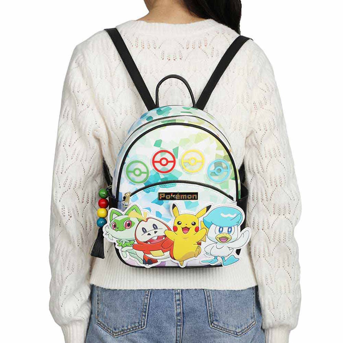 Pokemon Pikachu 3D Applique Mini-Backpack