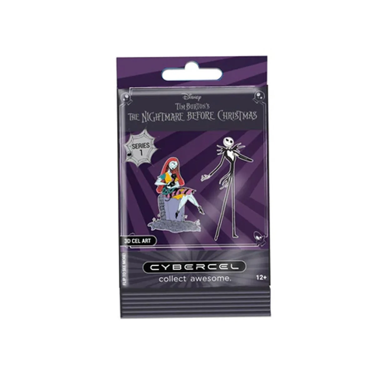 The Nightmare Before Christmas Series 1 Cybercel 3D Cel Art Collectible Display of 20 Packs