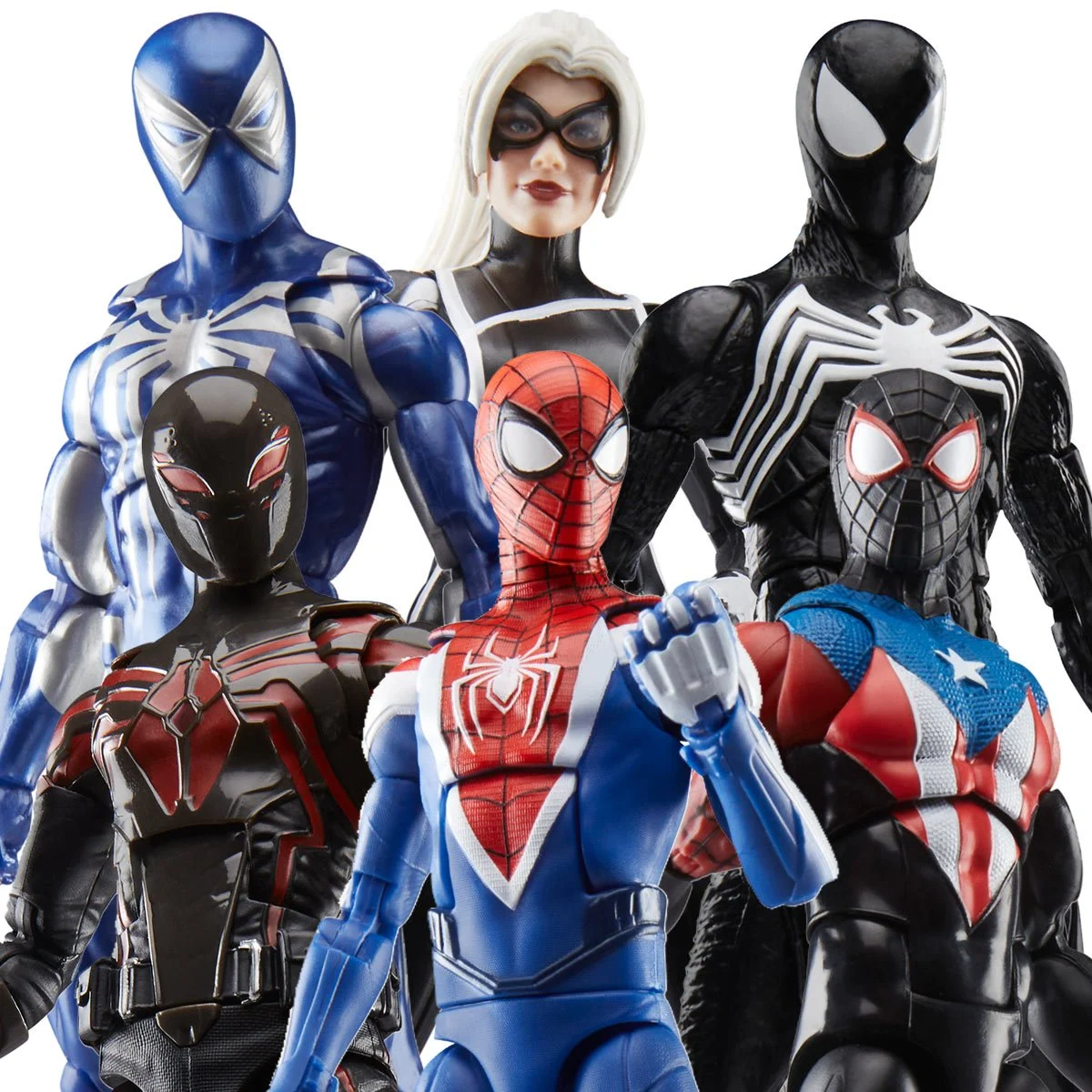 Spider-Man Marvel Legends Series Gamerverse 6-Inch Action Figure Wave 1 Case of 6
