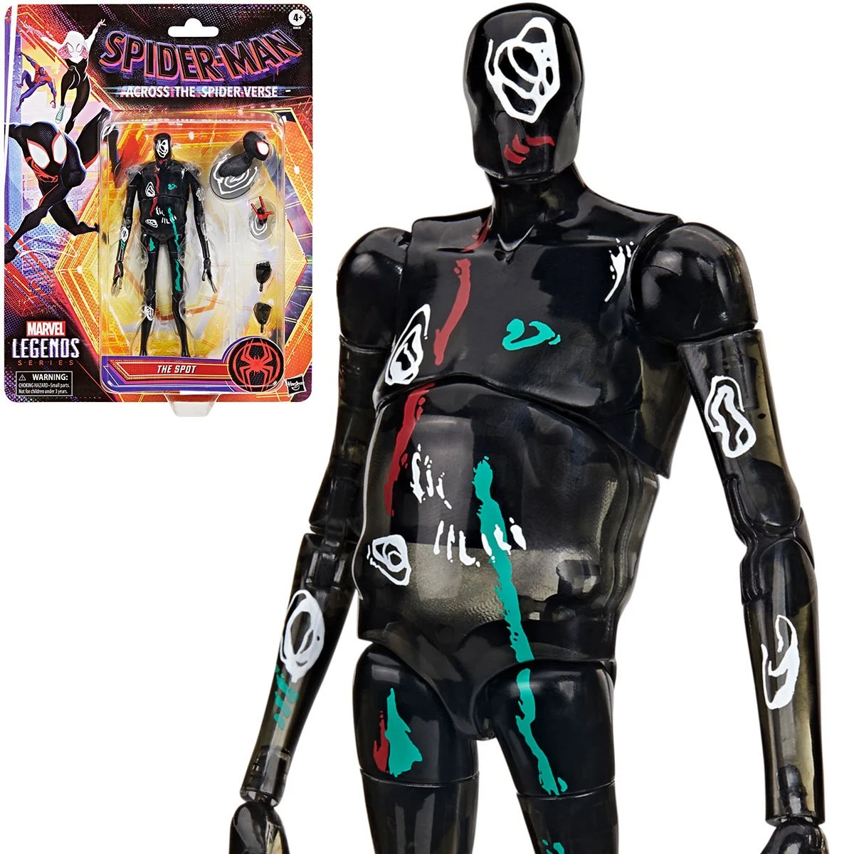 Spider-Man: Across the Spider-Verse Marvel Legends Series The Spot 6 Inch Action Figure