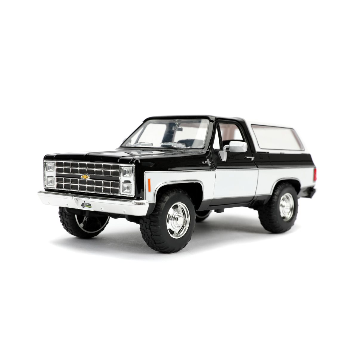 Just Trucks 1980 Chevrolet K5 Blazer Stock Black 1:24 Scale Die-Cast Metal Vehicle