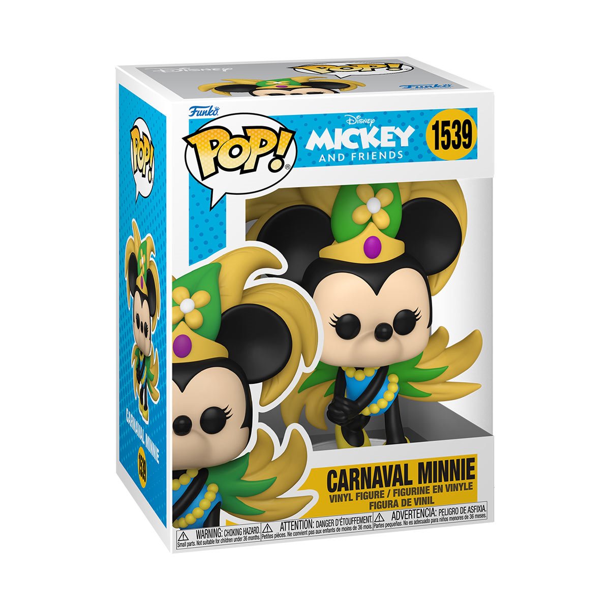 Mickey and Friends Carnaval Minnie Funko Pop! Vinyl Figure #1539