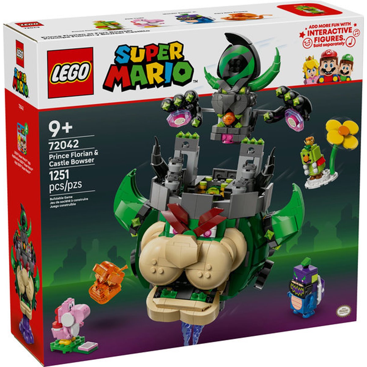 LEGO 72042 Super Mario Prince Florian & Castle Bowser