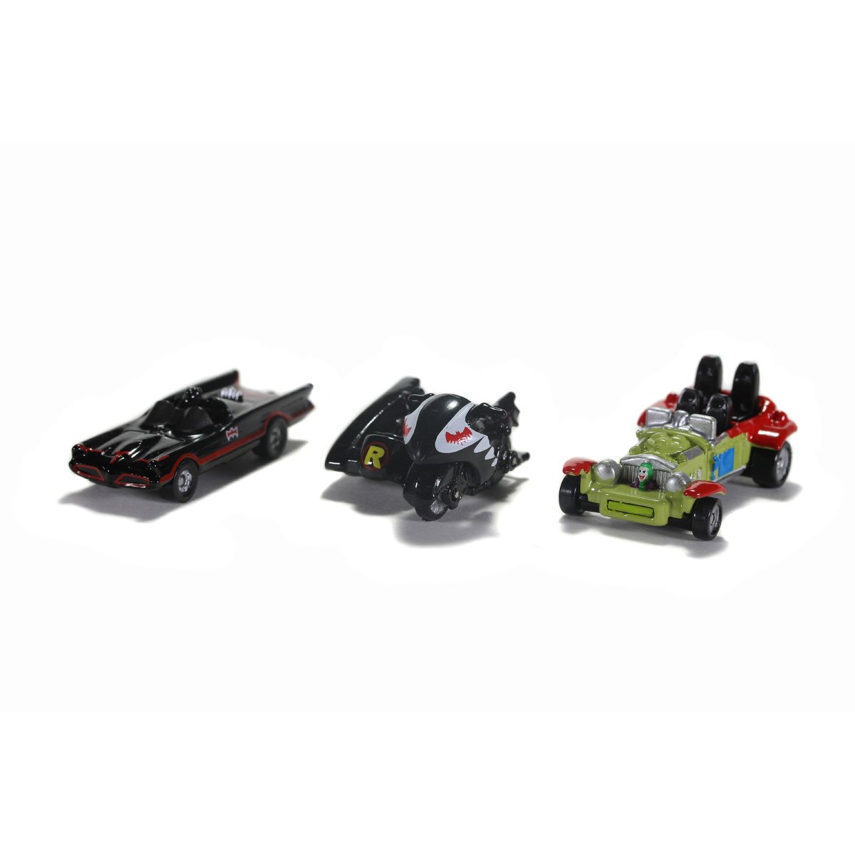 Batman 1966 TV Series Nano Hollywood Rides Vehicle 3-Pack