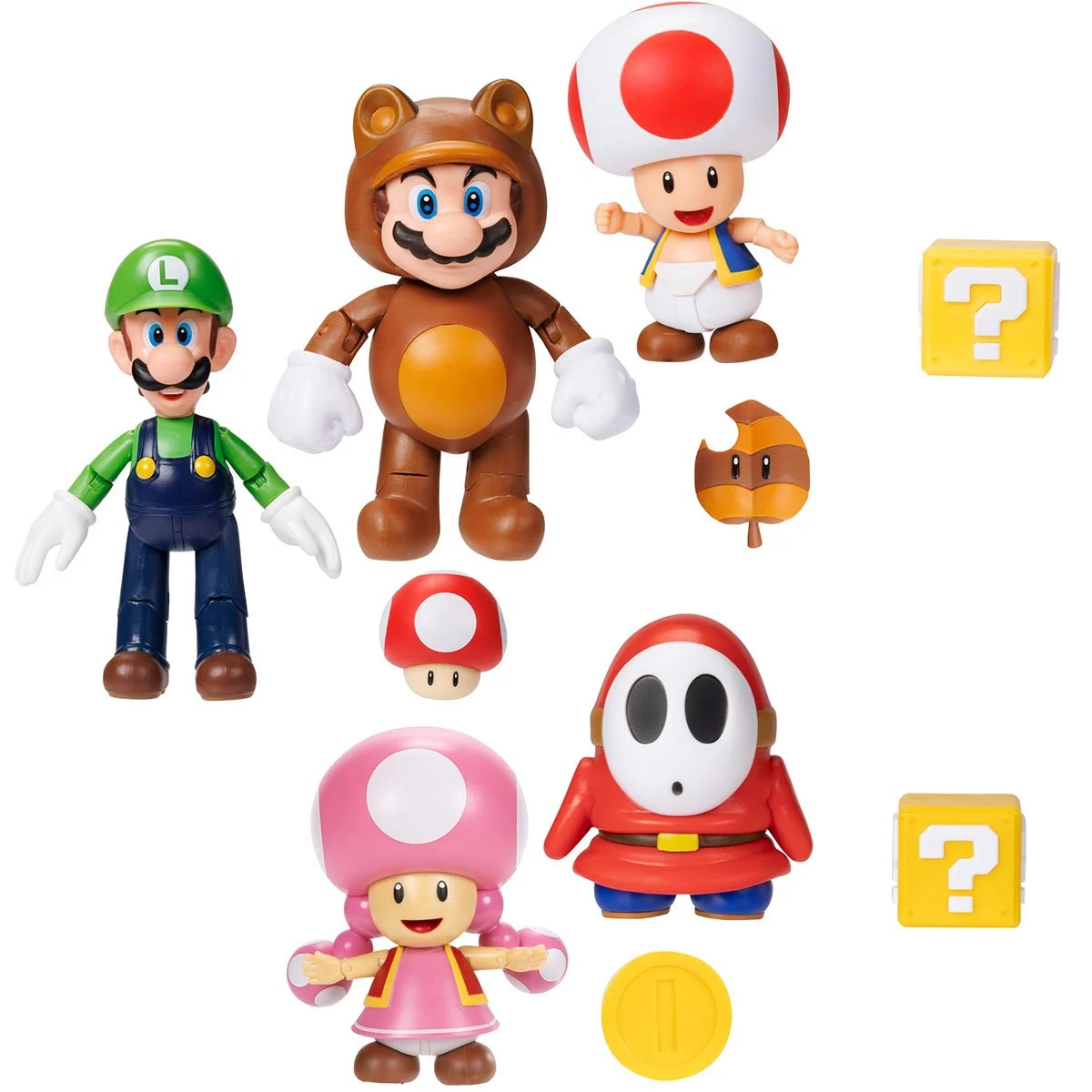 World of Nintendo Super Mario 4-Inch Action Figures Wave 43 Case of 12
