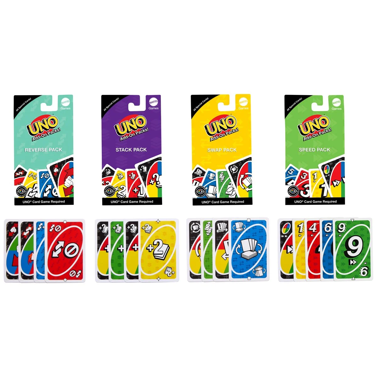 UNO Add-On Packs Card Game Case of 24