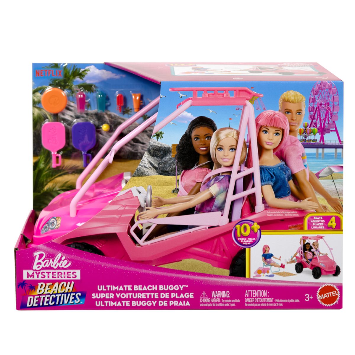 Barbie Mysteries: Beach Detectives Ultimate Beach Buggy Vehicle