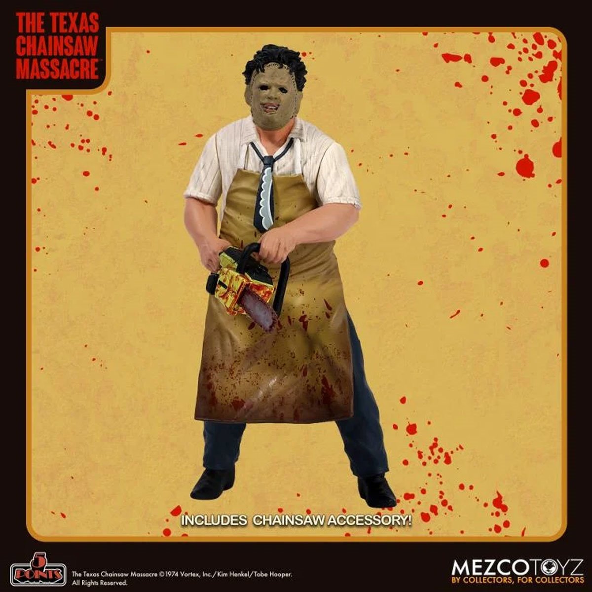 The Texas Chainsaw Massacre (1974) Leatherface 5 Points Action Figure