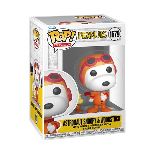 Peanuts Astronaut Snoopy & Woodstock Funko Pop Vinyl Figure #1679, Not Mint
