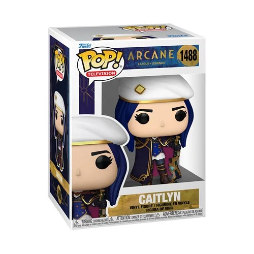 Arcane: League of Legends Caitlyn Funko Pop! Vinyl Figure #1488, Not Mint