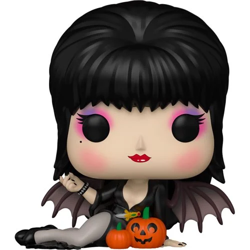 Elvira: Mistress of the Dark Elvira with Pumpkins Funko Pop! Vinyl Figure #94, Not Mint