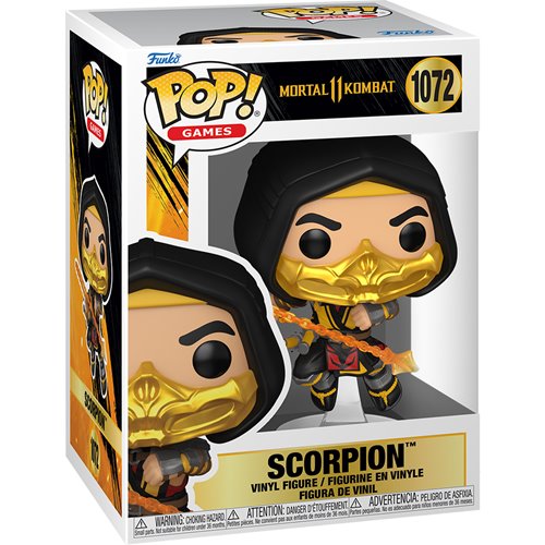 Mortal Kombat 11 Fatality Scorpion Funko Pop! Vinyl Figure #1072, Not Mint