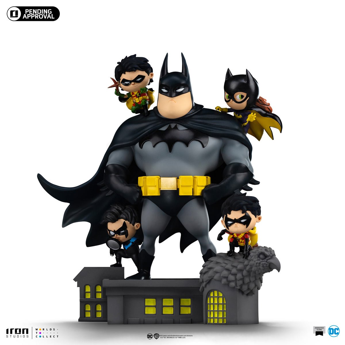Batman Family DC Comics Animated Icons 1:10 Deluxe Art Scale Limited Edition Statue