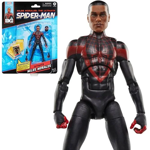 Marvel Legends Ultimate Spider-Man Miles Morales Comics-Inspired 6-Inch Action Figure, Not Mint 1 573-marvel-legends-ultimate-spider-man-miles-morales-comics-inspired-6-inch-action-figure-not-mint-1.webp