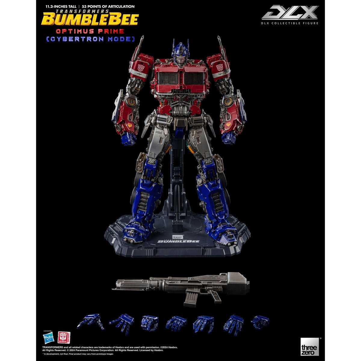 Transformers: Bumblebee Optimus Prime Cybertron Mode DLX Action Figure