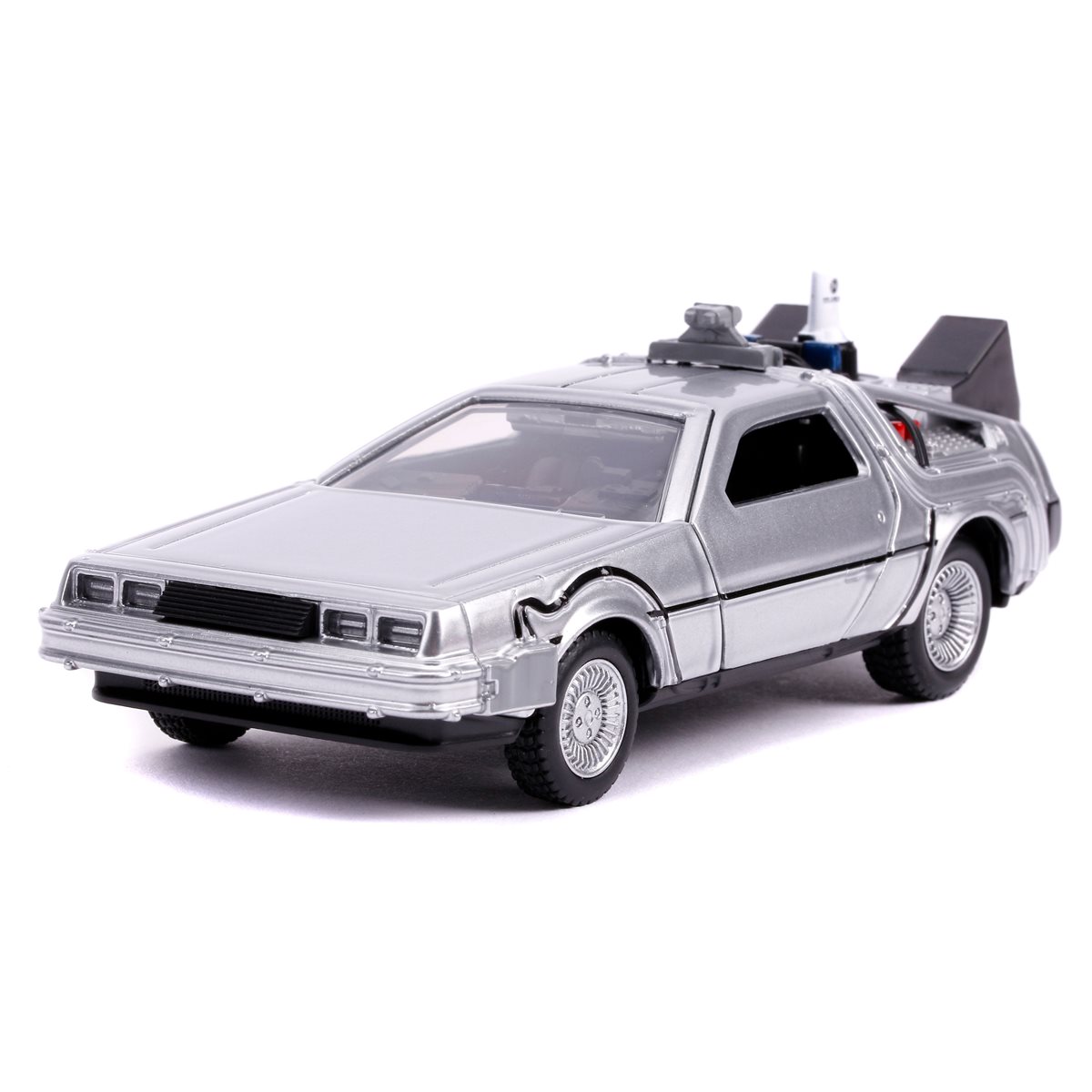Back to the Future 2 Time Machine 1:32 Scale Die-Cast Metal Vehicle