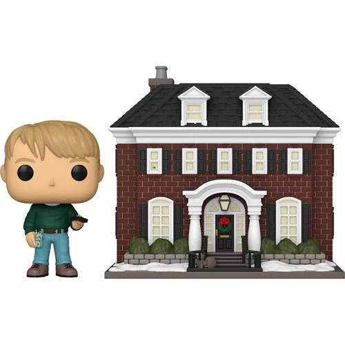 Home Alone Kevin with McCallister Home Funko Pop! Town #41, Not Mint
