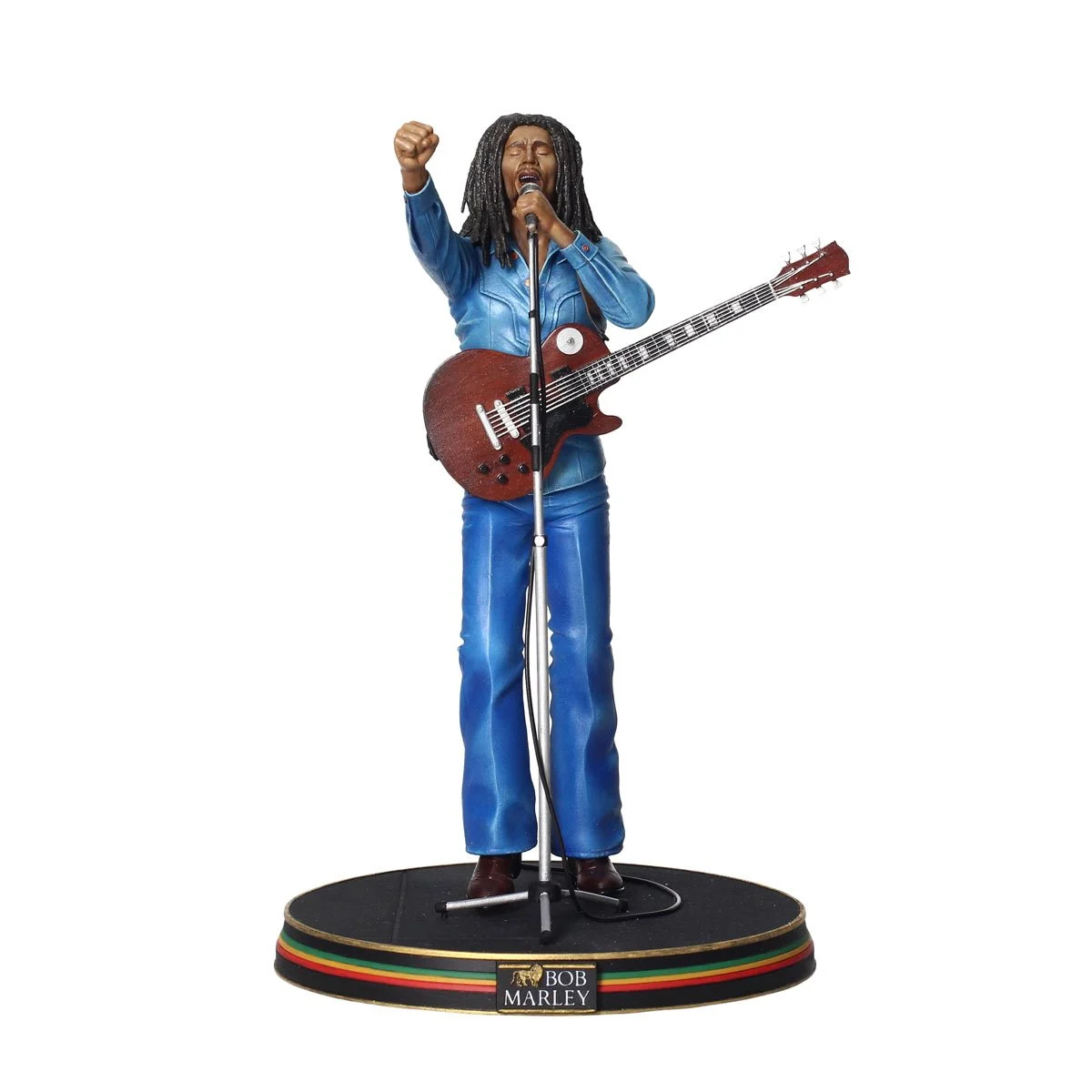 Bob Marley Live at the Rainbow Theatre 1977 Concert Posed Figure