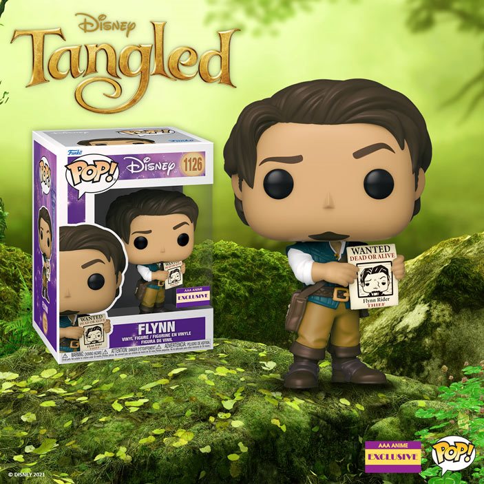 Disney Tangled Flynn Rider Funko Pop! Vinyl Figure - AAA Anime Exclusive #1126