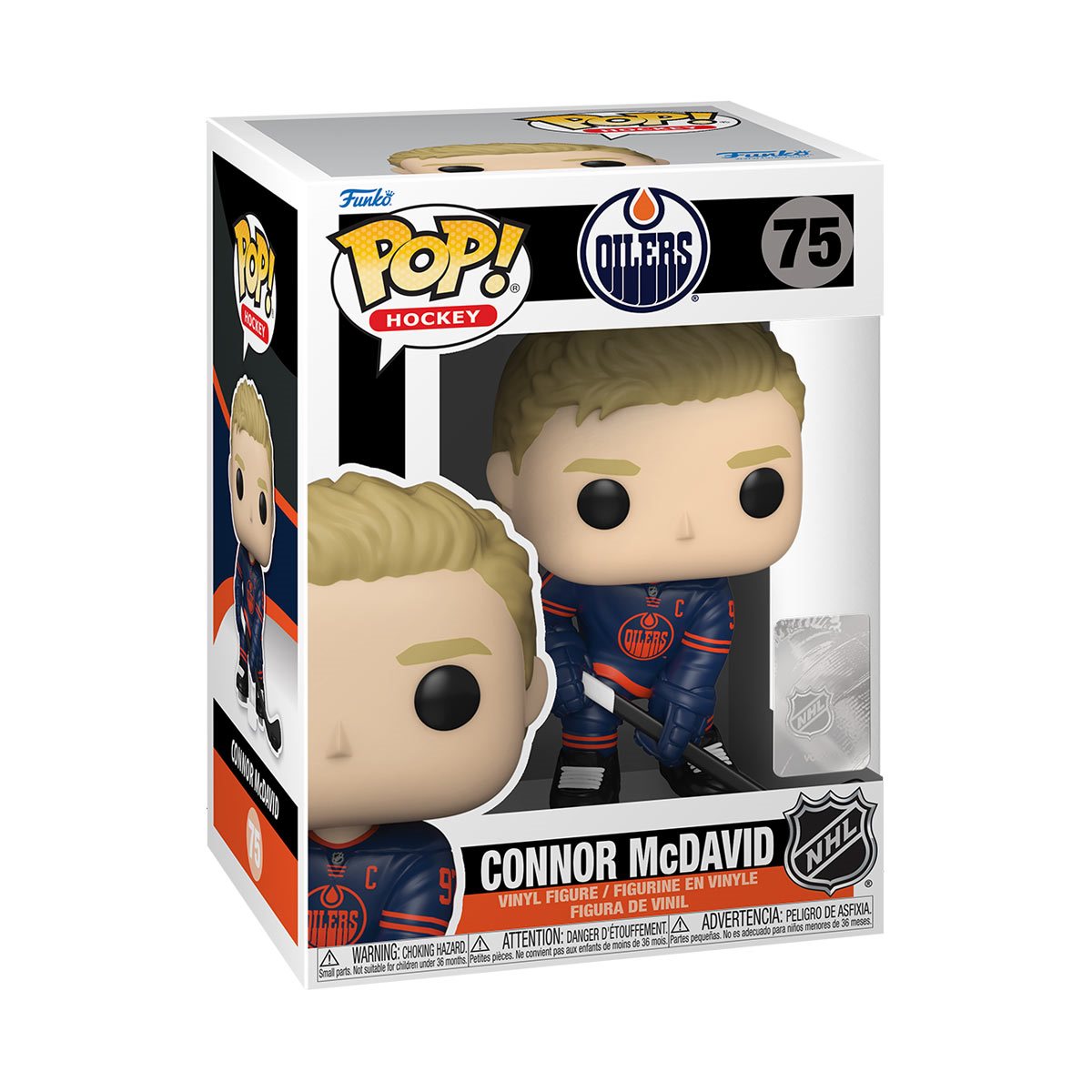 NHL Oilers Connor McDavid (Third Uniform) Funko Pop! #75