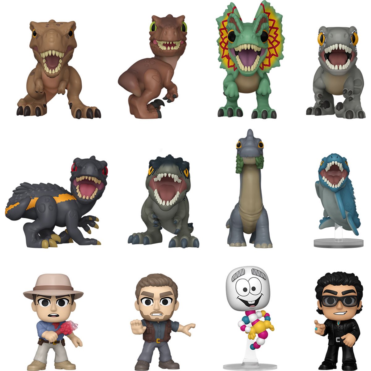 Jurassic World Funko Mystery Minis Mini-Figure - Random 4-Pack